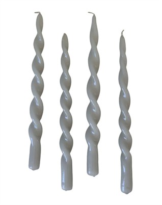 Glossy Lys - Steel Grey - 4 stk.